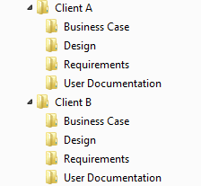 GIF of a folder structure